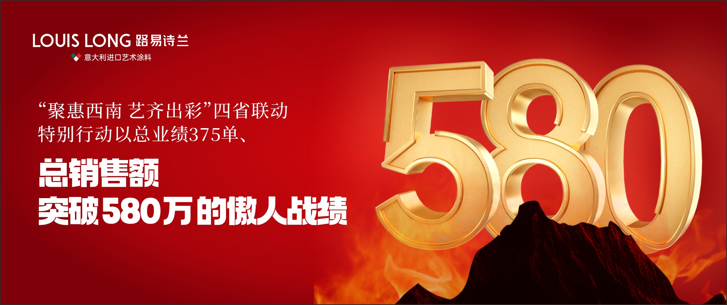 路易诗兰丨总销售额突破580万元！路易诗兰“聚惠西南 艺齐出彩”四省联动特别行